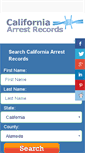 Mobile Screenshot of californiaarrest.com
